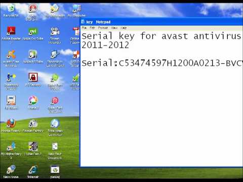Where To Put Serial Key In Avast