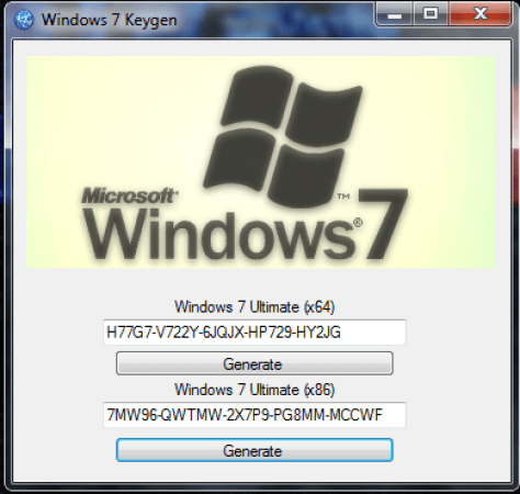 Windows 7 ultimate serial number